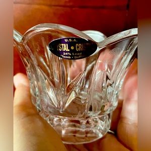 Votive candle holders.